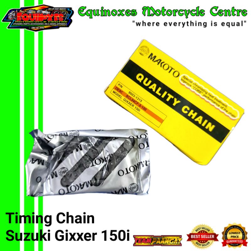 Timing Chain Suzuki Gixxer 150i Makoto Shopee Philippines