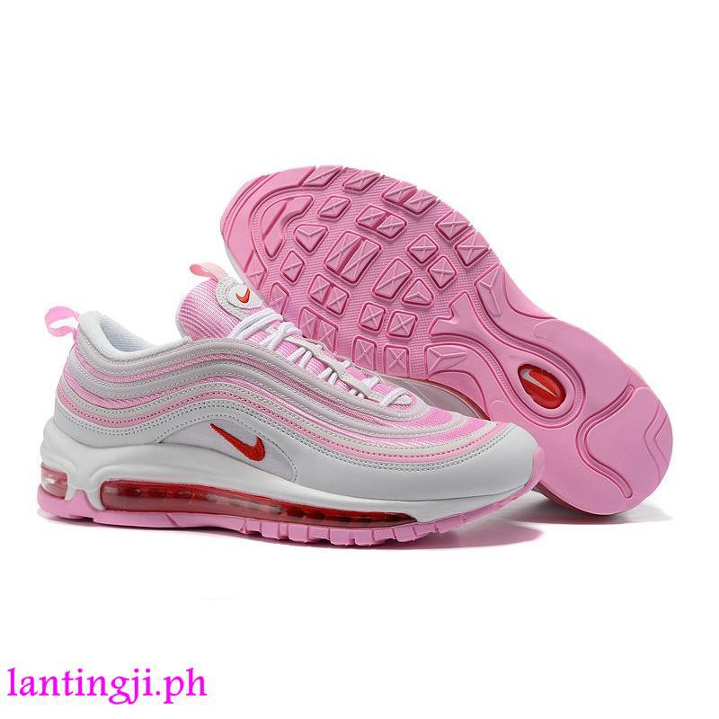 pink white air max 97