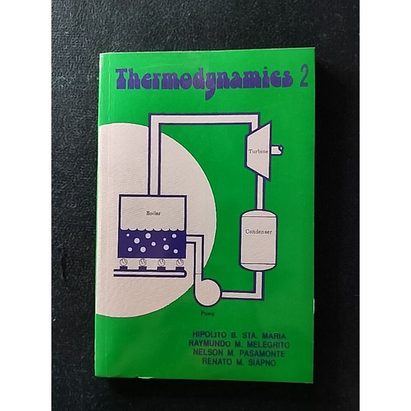 Thermodynamics 2 By Hipolito B. Sta. Maria | Shopee Philippines