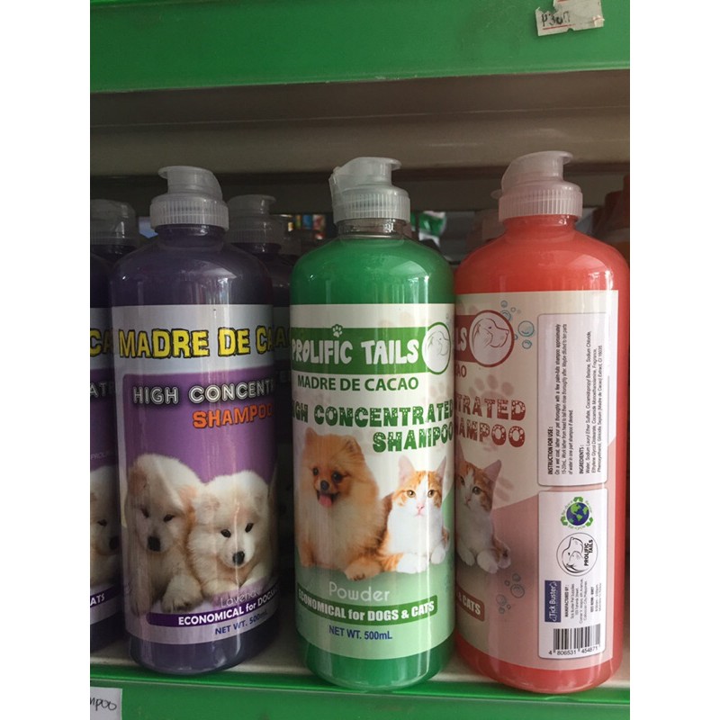 Madre De Cacao High Concentrated Dog Shampoo for Dogs & Cats 500ml