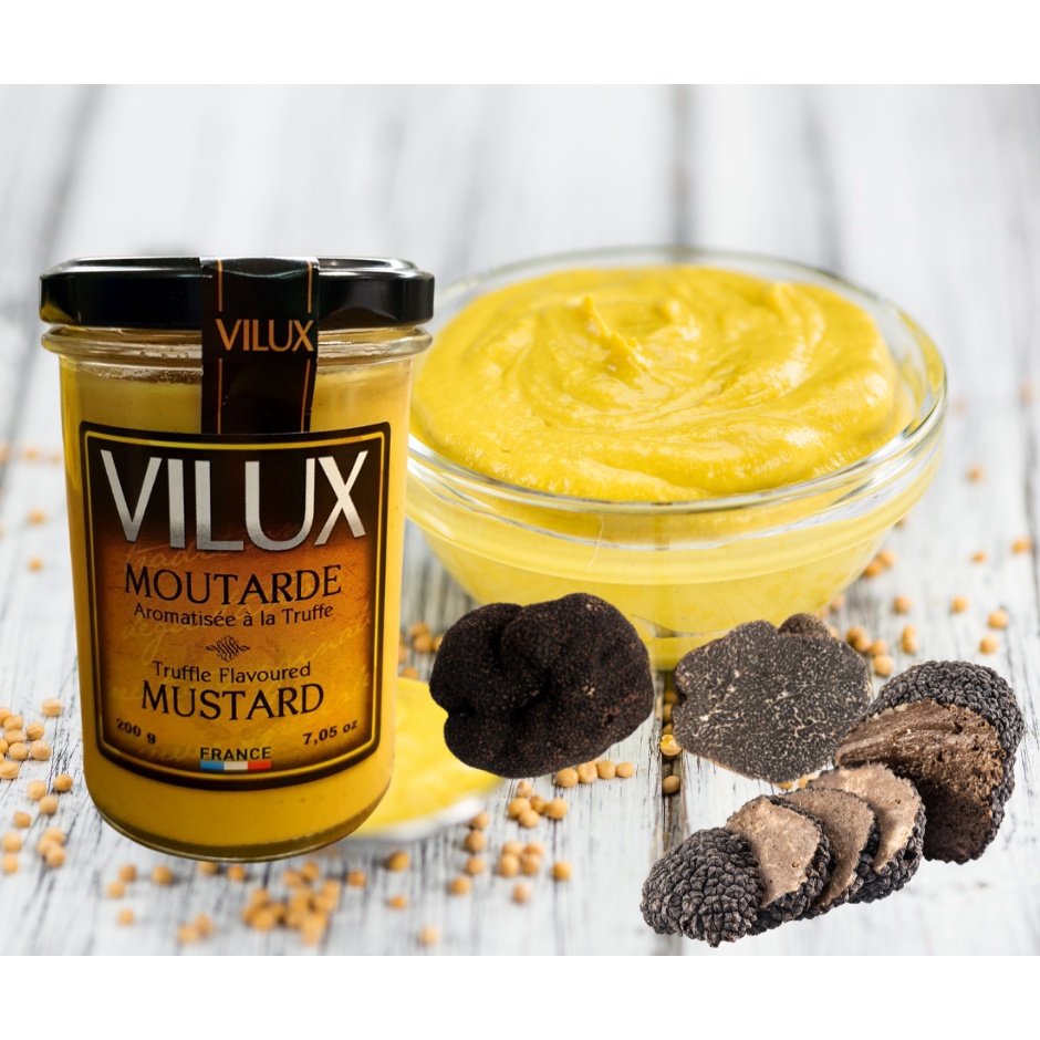 Vilux Truffle Flavoured Mustard 200g Shopee Philippines