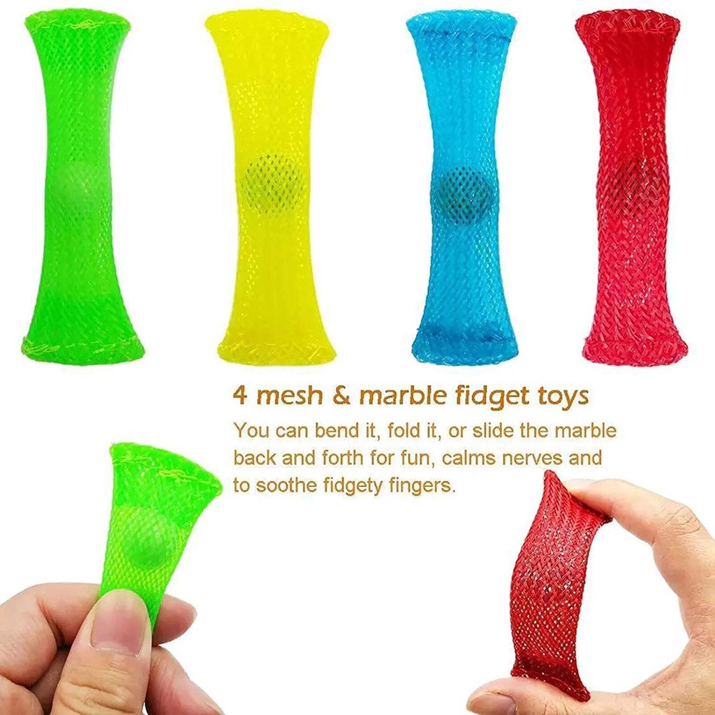 2021 Mesh & Marble Fidget Toy Anxiety Relief Adults Hot Relief Stress Kids L3J5 