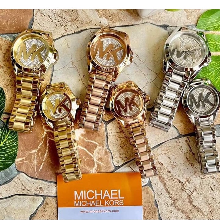 Pawnable MK watch Runway MK Logo Crystal face MK5852/mk5716 #each | Shopee  Philippines