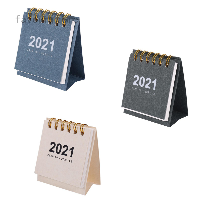 Mini Desk Calendar Small Portable Calendar From August 2020 To December 2021 For Students Home Office Shopee Philippines