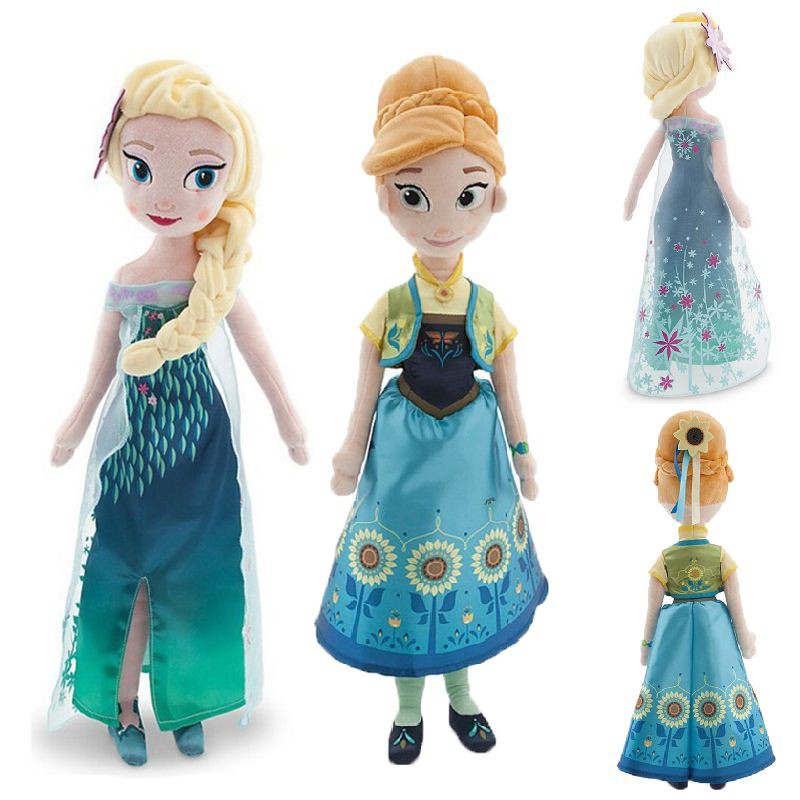 soft anna and elsa dolls