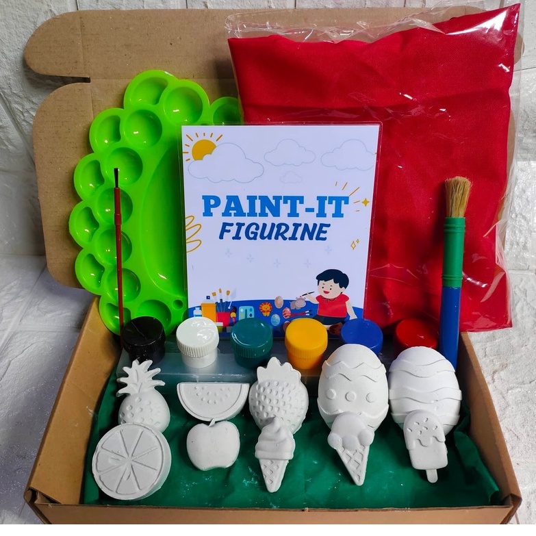 Paint It Coloring Activity Paint Figurines plaster Paint Kit