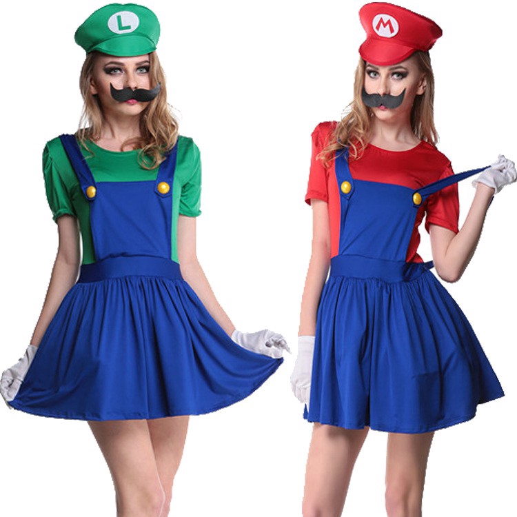 mario womens fancy dress