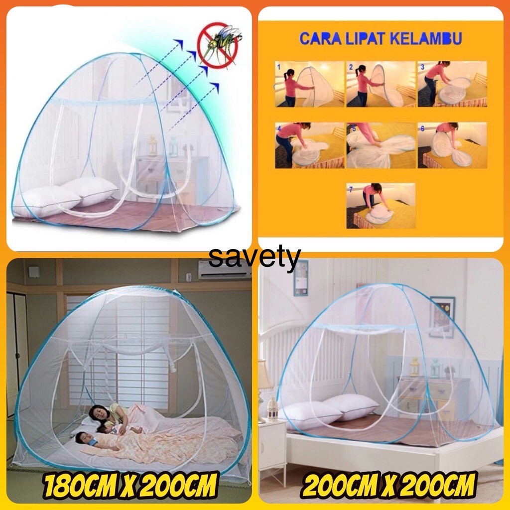 Folding mosquito net Sleeping mosquito net Tent Various Sizes Safe anti