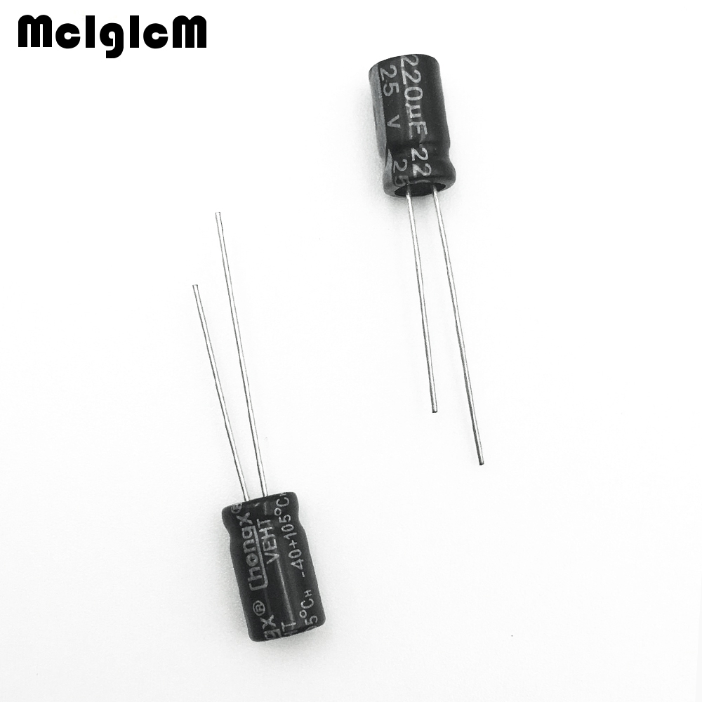 50pcs Aluminum Electrolytic Capacitor 2uf 25v 6 12 Shopee Philippines