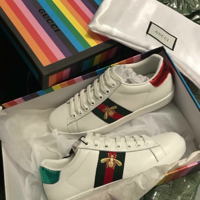 Gucci Shoes “Bee Design” made in Italy | Shopee Philippines