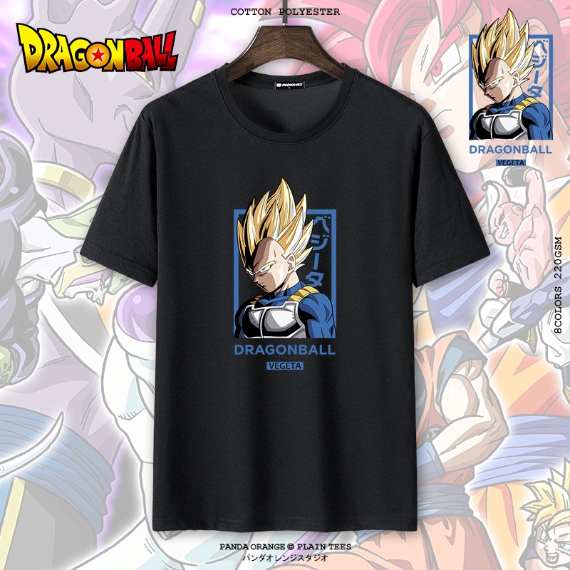 Super Dragon Ball Z Vegeta T Shirt Goku Bulma Anime Graphic Print Tees Unisex Tshirt Shopee 