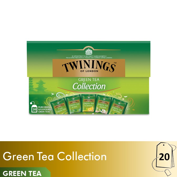 Twinings Green Tea Collection 20s | Shopee Philippines