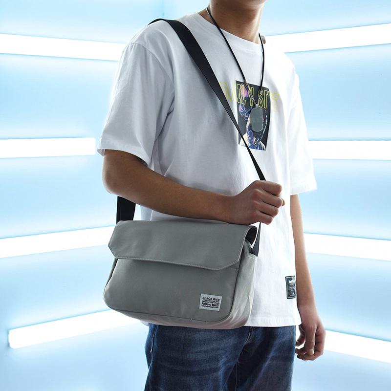 Ulzzang Korean Fashion Nylon Waterproof Men Sling Bag Shouder Bag