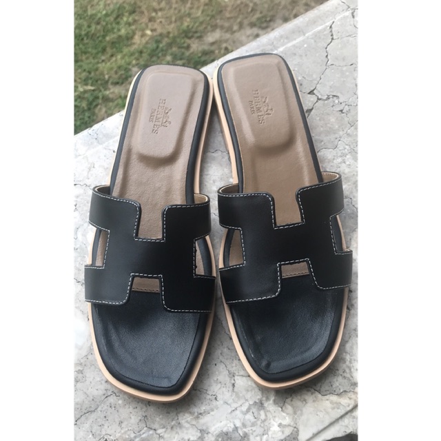 hermes slip ons