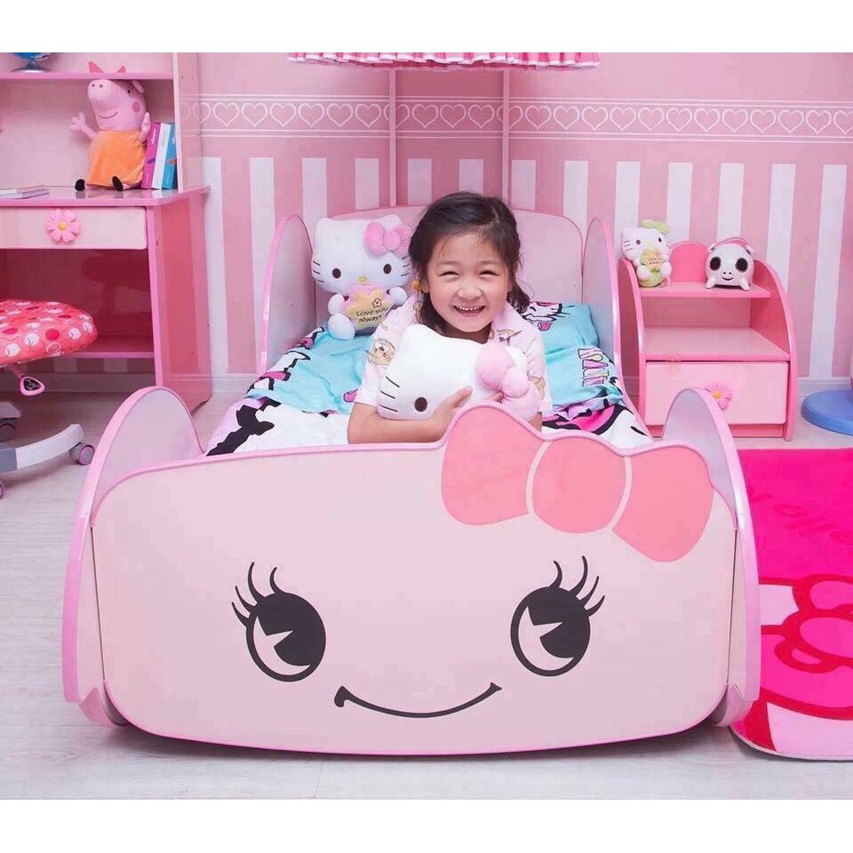 Hello Kitty Bed Frame For Kids Shopee Philippines