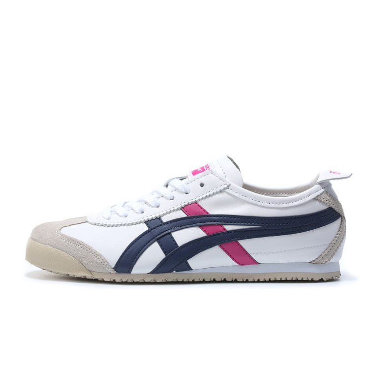 onitsuka tiger white blue red