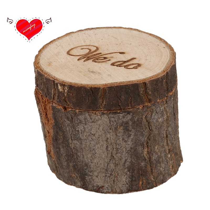 rustic ring box