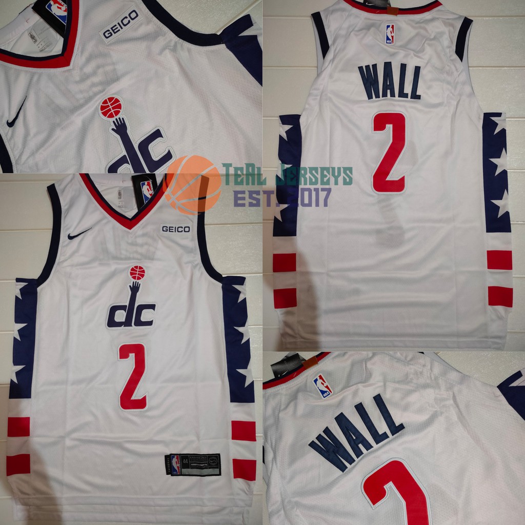 john wall sleeve jersey