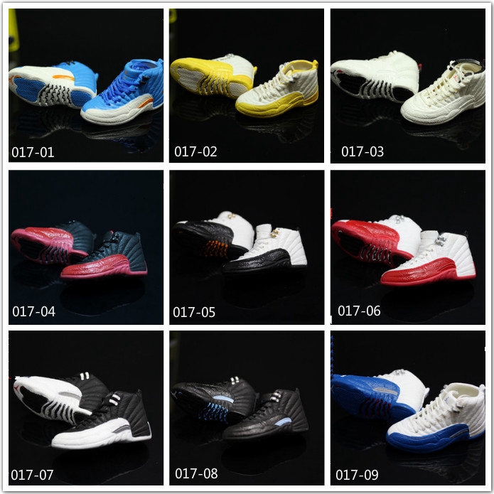 Air Jordan 12th 3D Shoe Model 