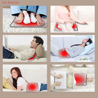 6-Level Electric Heating Warming Pad Heat Therapy Mat Body Pain Relief Mat Timer #8