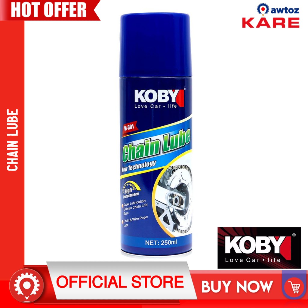 KOBY Chain Lube 250ml Shopee Philippines
