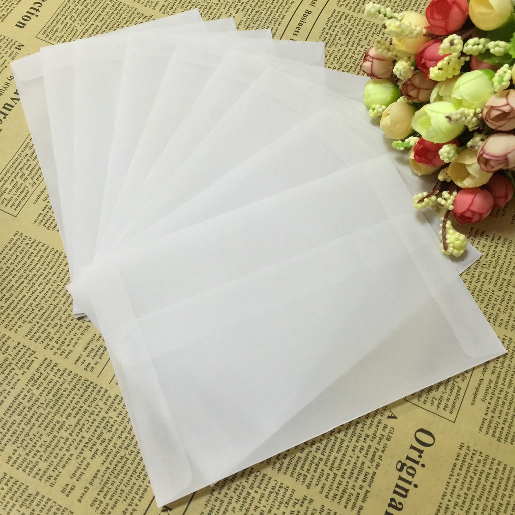 DIY Parchment Blank Paper Envelopes Craft Gift Envelopes Shopee Philippines