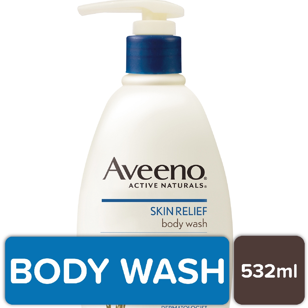 aveeno body wash pump