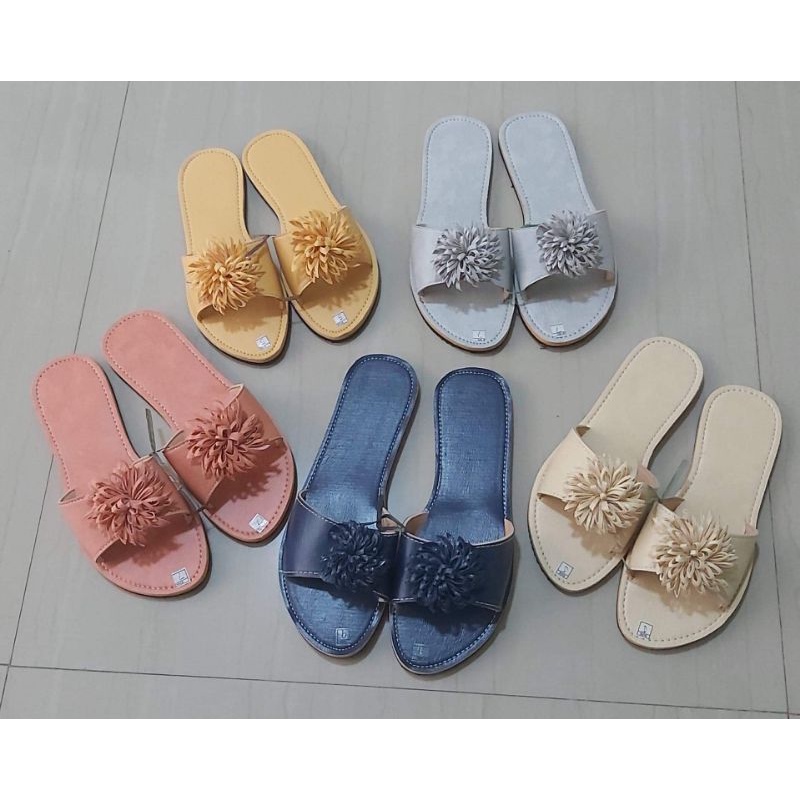 Pambahay Slippers (strap flower) | Shopee Philippines