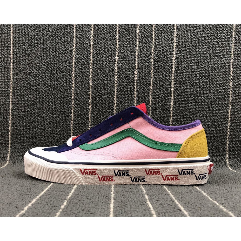 vans style 36 with patchwork