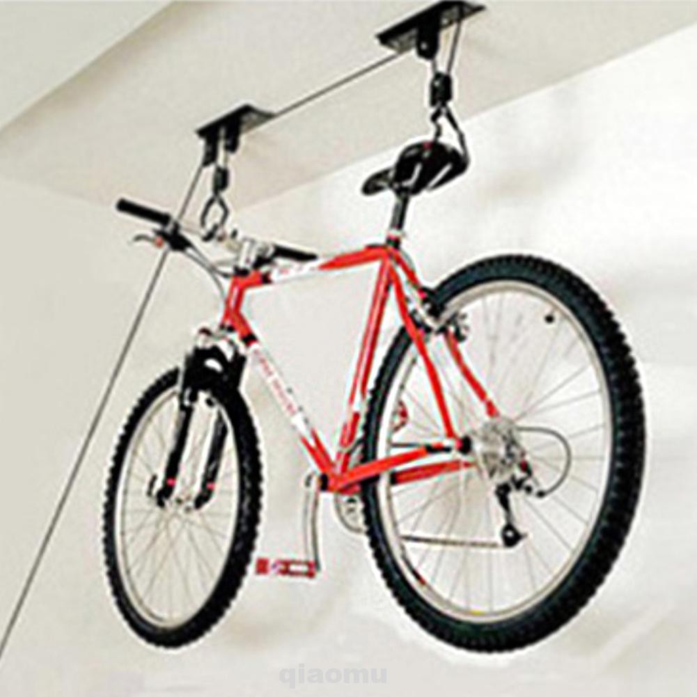 hanging bicycle from ceiling