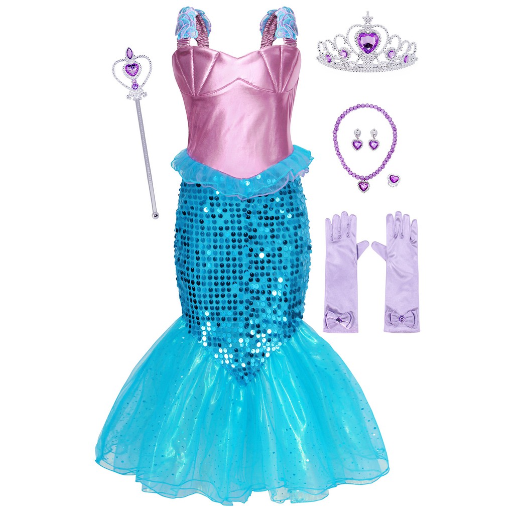 ariel costume kid