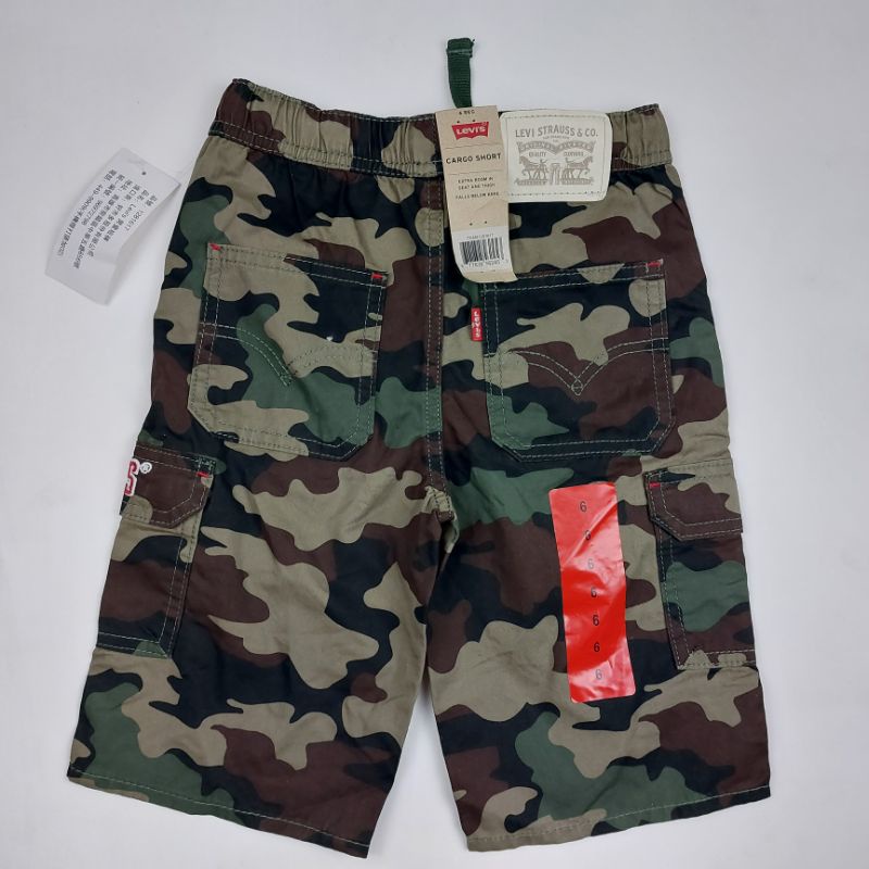 Levi's Kids Boys Camo Cargo Shorts | New With Tag | Shopee Philippines