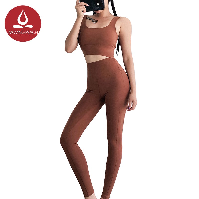 workout sports bra and leggings set