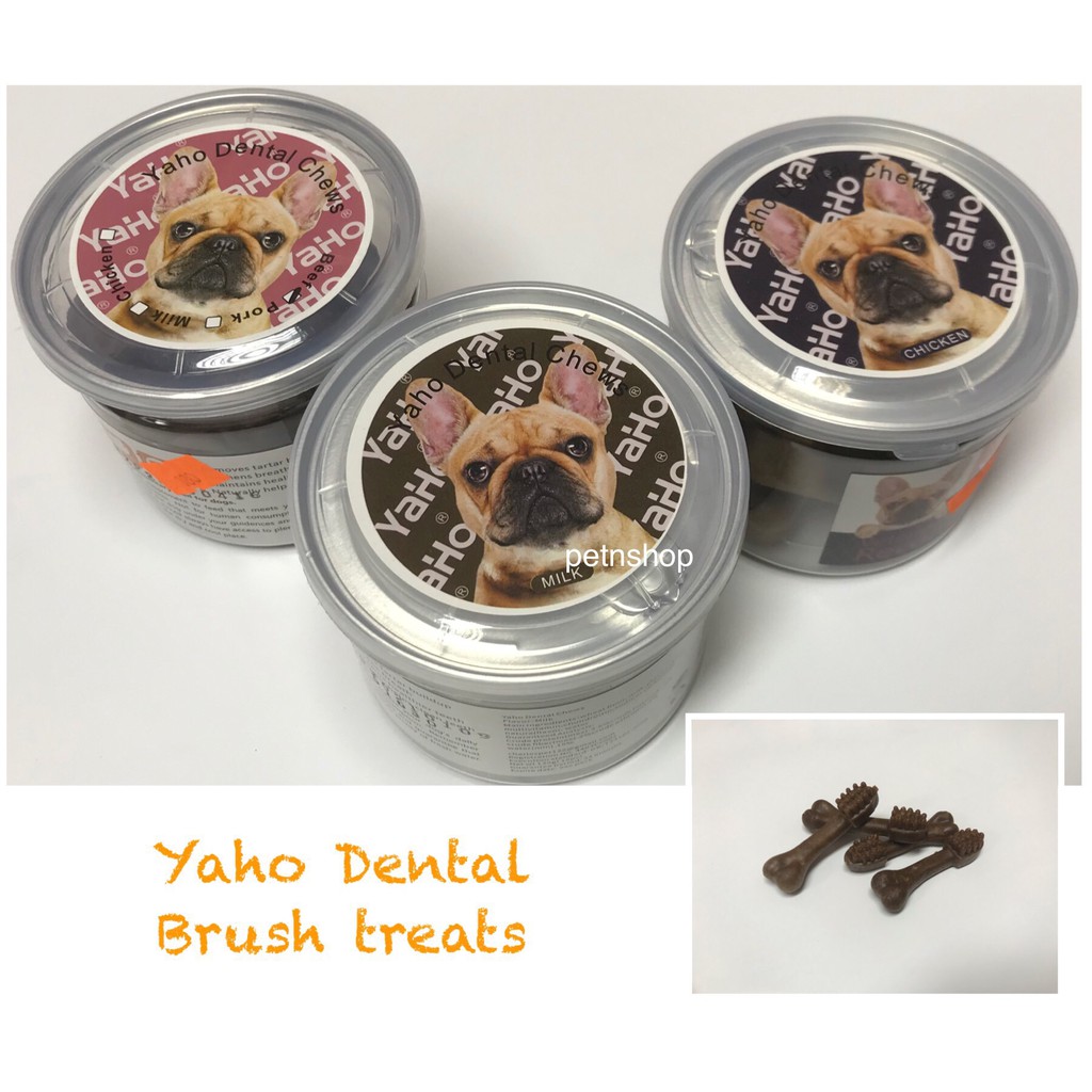 dog toothbrush treats