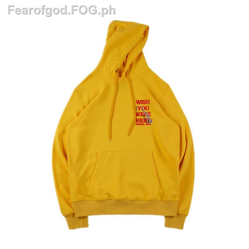 travis scott yellow hoodie
