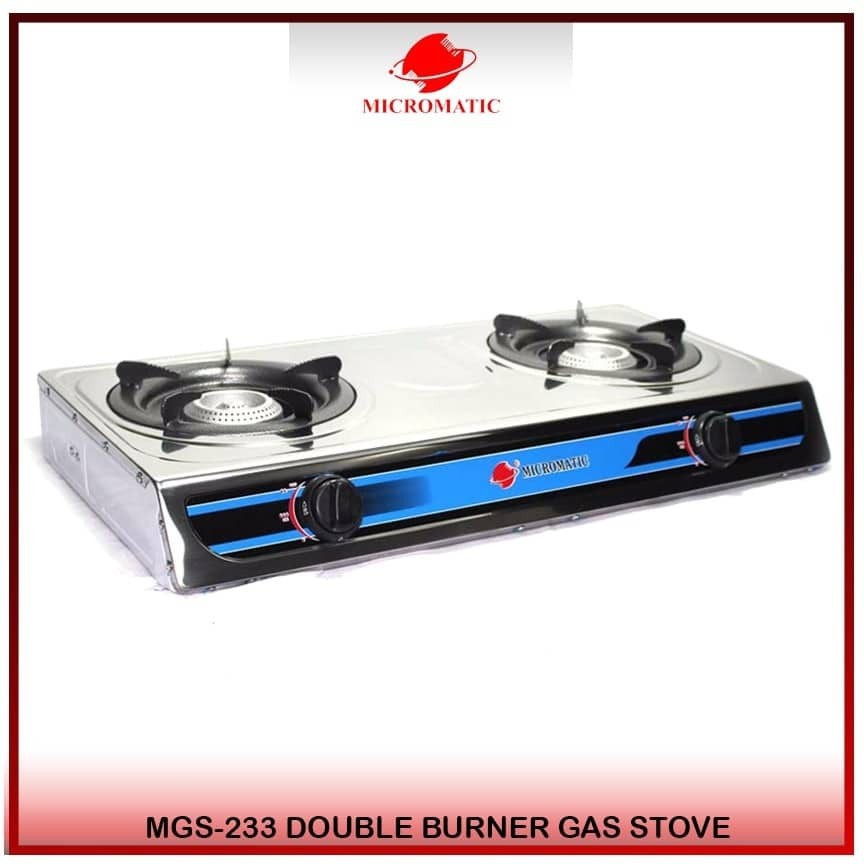 STOVE Double Burner Gas Stove MGS233 MICROMATIC Shopee Philippines