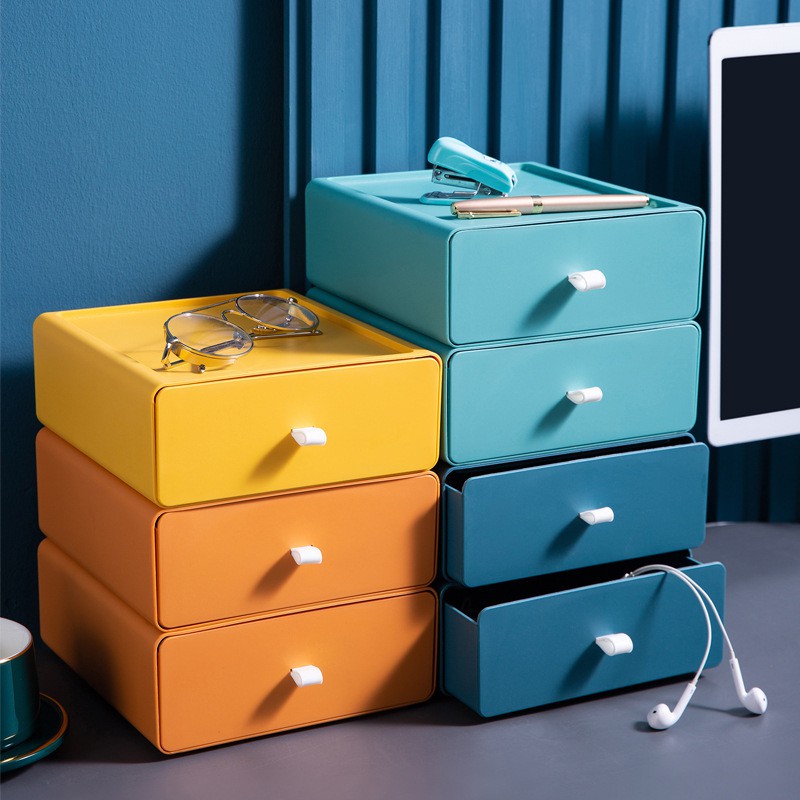 Drawer Desktop Storage Box Student Stationery Storage Box Small Box