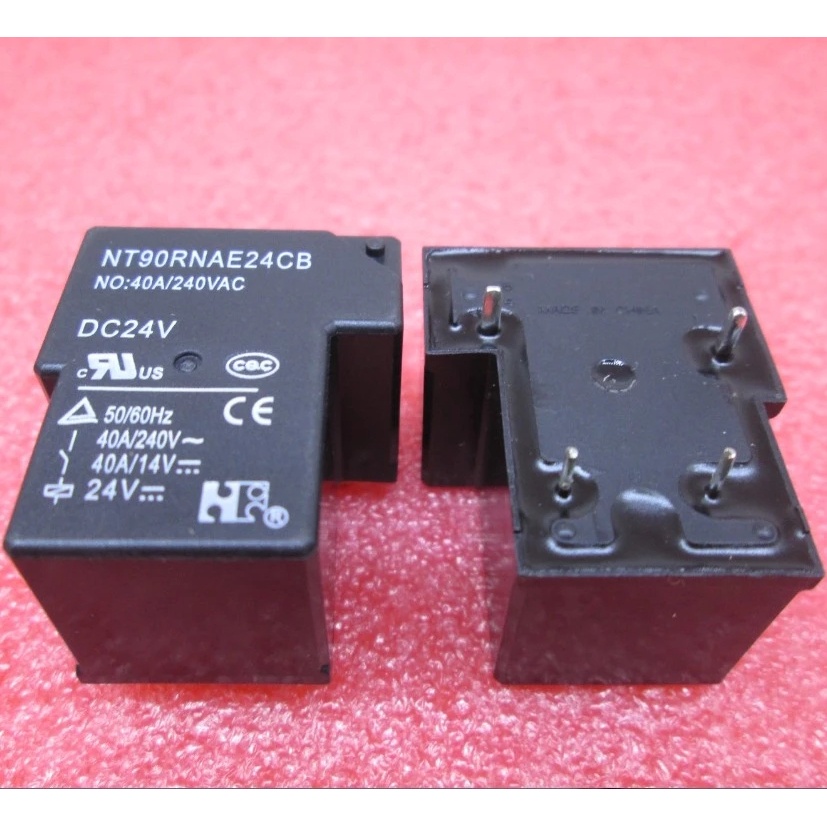 FORWARD NT90RNAS24CB Power Relay – 24VDC, 4-Pin, 40A 240VAC (Open Box)