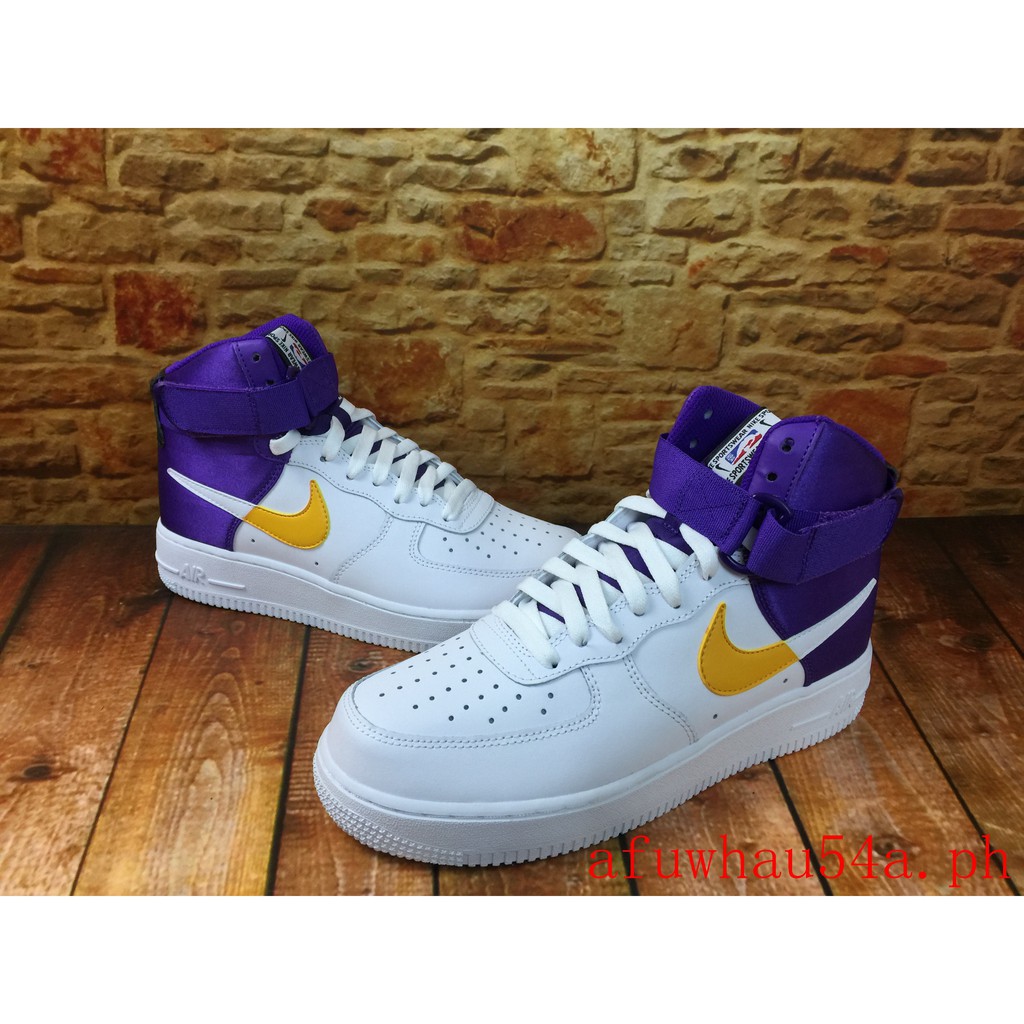 nike white purple