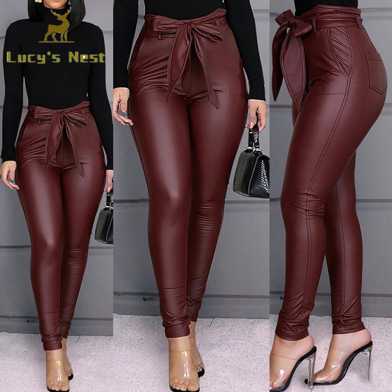 stretchy high waisted pants