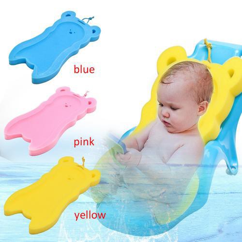 Anti-slip Sponge Foam Pad Baby Bath Tub 