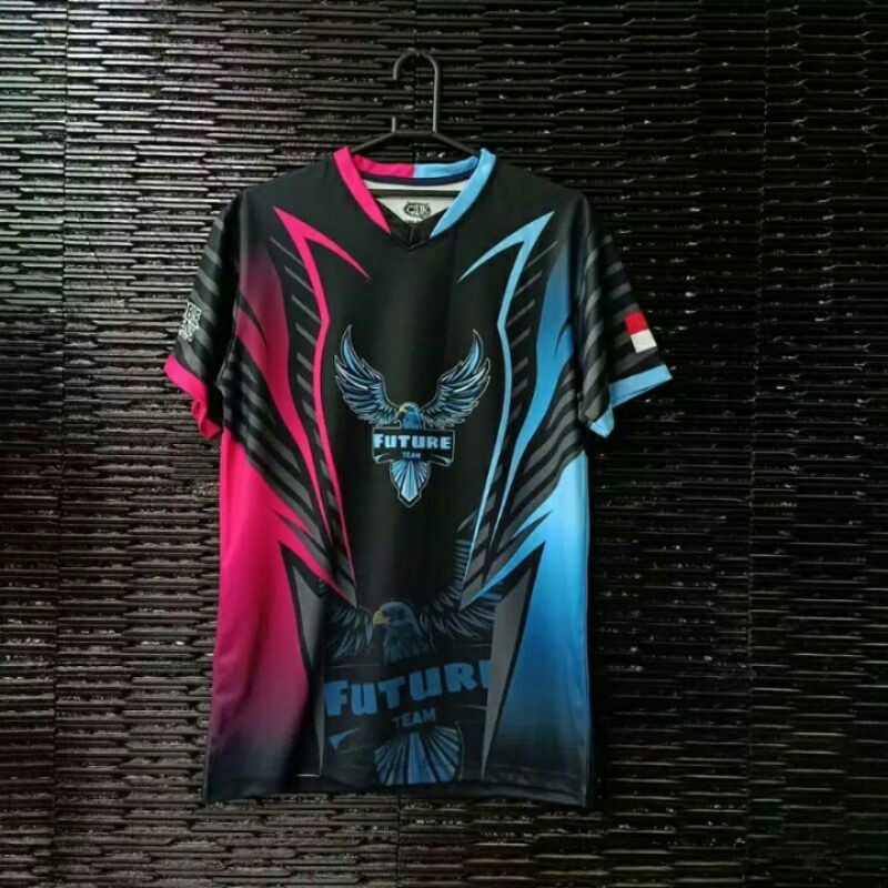 Jersey Gaming Free Fire Free Nick Name Logo Design Seponsor Color Can Be Changed Shopee Philippines