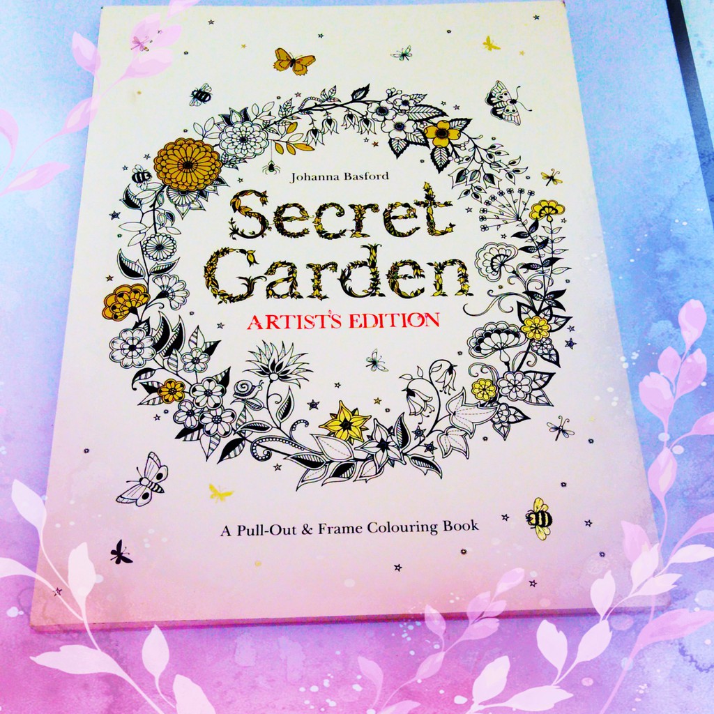 Download Artist S Edition Secret Garden Coloring Book Shopee Philippines
