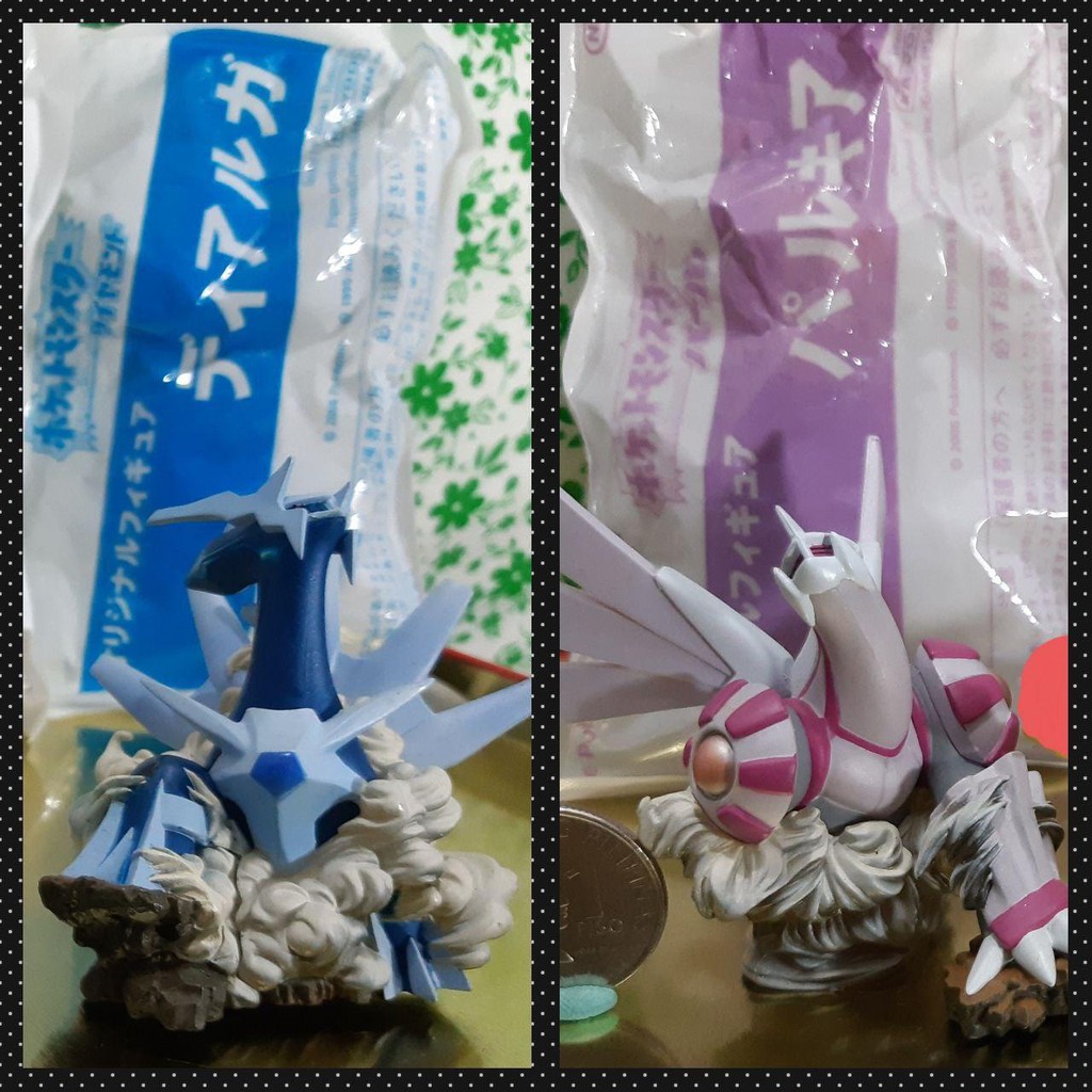 Pokemon Dialga And Palkia Figures From Kaiyodo Shopee Philippines