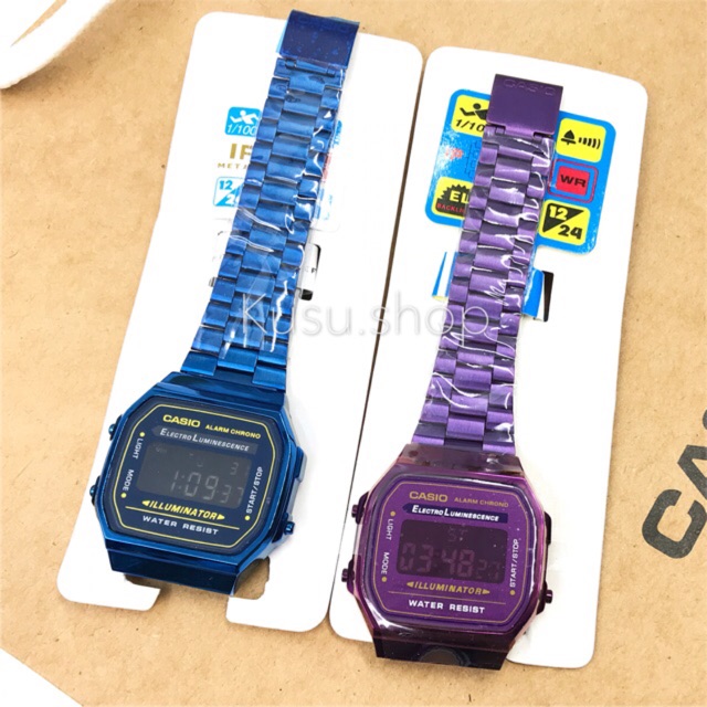 casio a168 purple