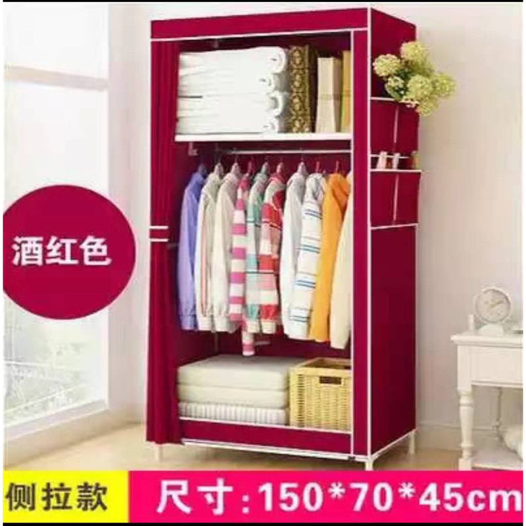 Diy Multi Function Wardrobe Cabinet Closet Shopee Philippines