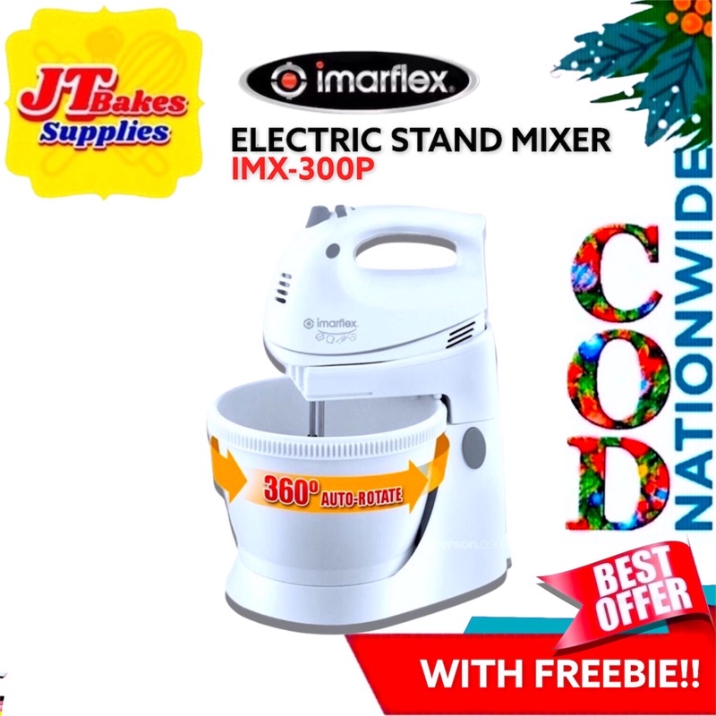 Imarflex Electric Stand Mixer IMX300P With Freebie Shopee Philippines