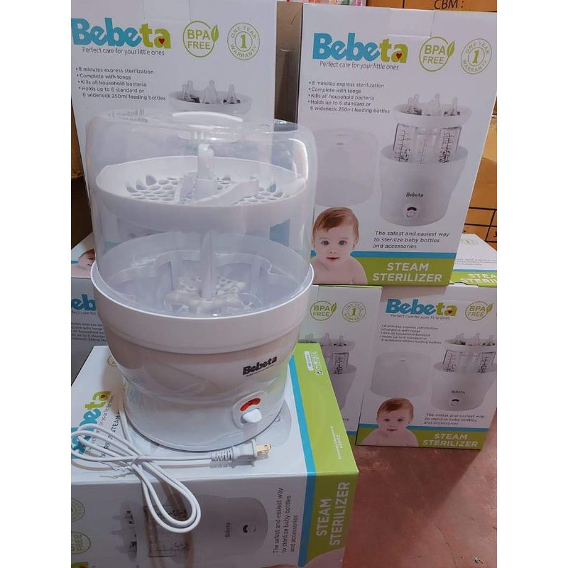 bebeta bottle sterilizer