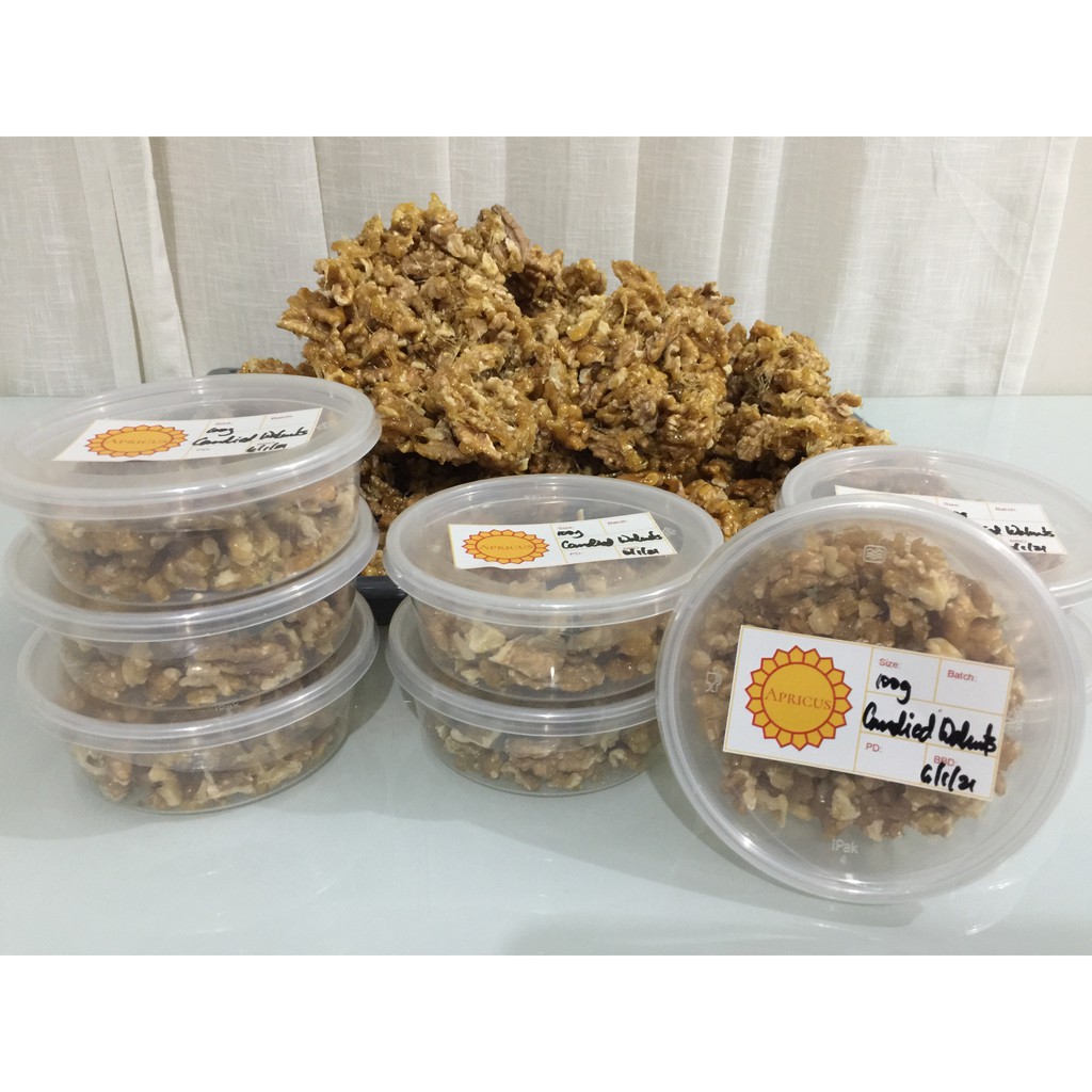 Candied Walnuts For Sale 100 Grams Shopee Philippines