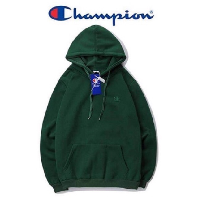 hoodie champion green